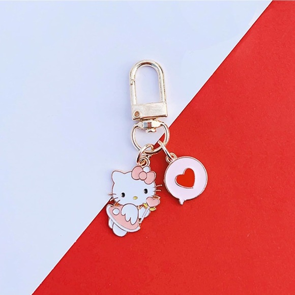 KAWAII PU LEATHER WALLET WITH KEYCHAIN - Picture 5 of 16